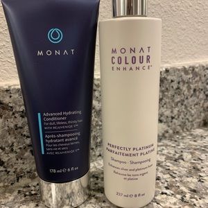Monat platinum shampoo & adv hydrating conditioner
